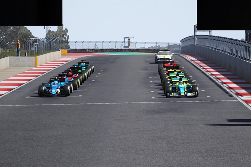 Za okamžik start v Kyalami