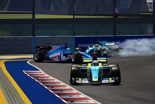 Blamáž v Marina Bay aneb velký šroťák monopostů